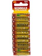 Winmax Extra Alkaline AAA Battery: 10 Pack