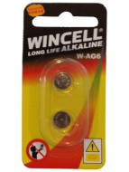 Wincell AG6 Coin Battery: 2 Pack