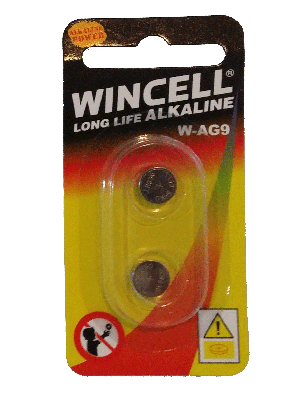 Wincell AG9 Coin Battery: 2 Pack