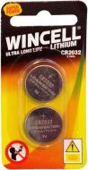 Wincell CR2032 Coin Battery: 2 Pack